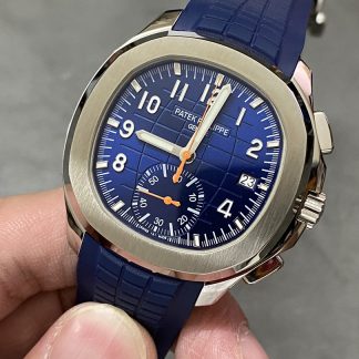 【Super Clone】Replica Patek Philippe Aquanaut Blue 5968A 001 42mm Mens Watch