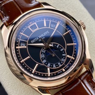 【Super Clone】Replica Patek Philippe Complications Rose Gold 5205R 011 40mm Mens Watch