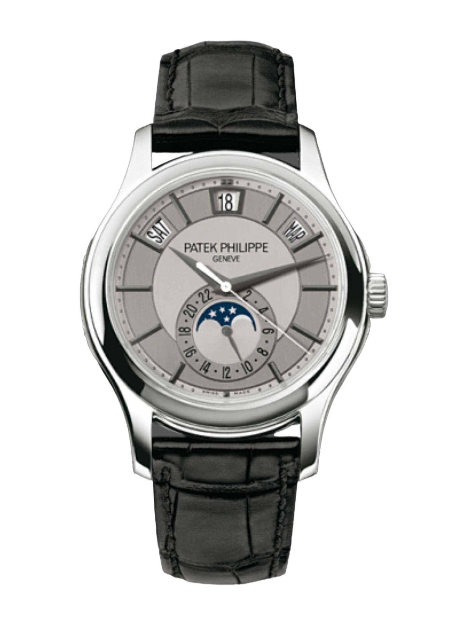 【Super Clone】Replica Patek Philippe Complications Annual Calendar 5205G 001 Mens Watch