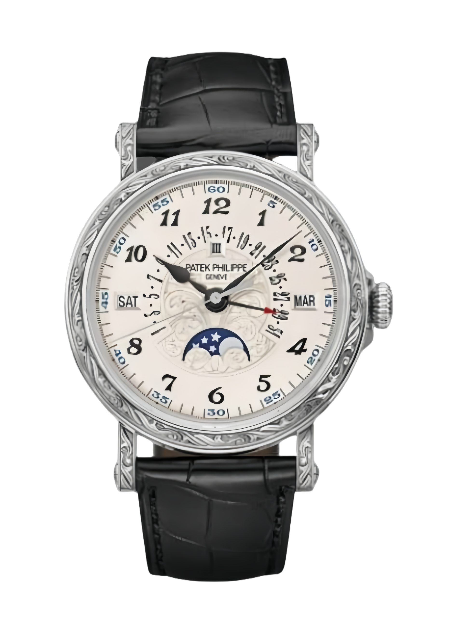 【Super Clone】Patek Philippe Grand Complications 5160 500G 001 38mm Unisex Replica Watch