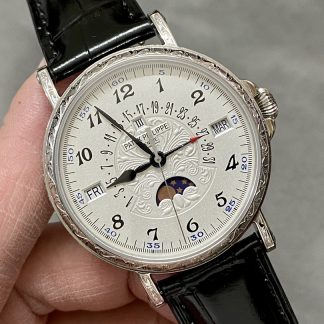 【Super Clone】Patek Philippe Grand Complications 5160 500G 001 38mm Unisex Replica Watch