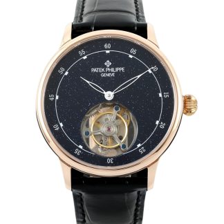 【Super Clone】Patek Philippe Grand Complications Sky Moon Tourbillon Rose Gold 6102P 001 Watch