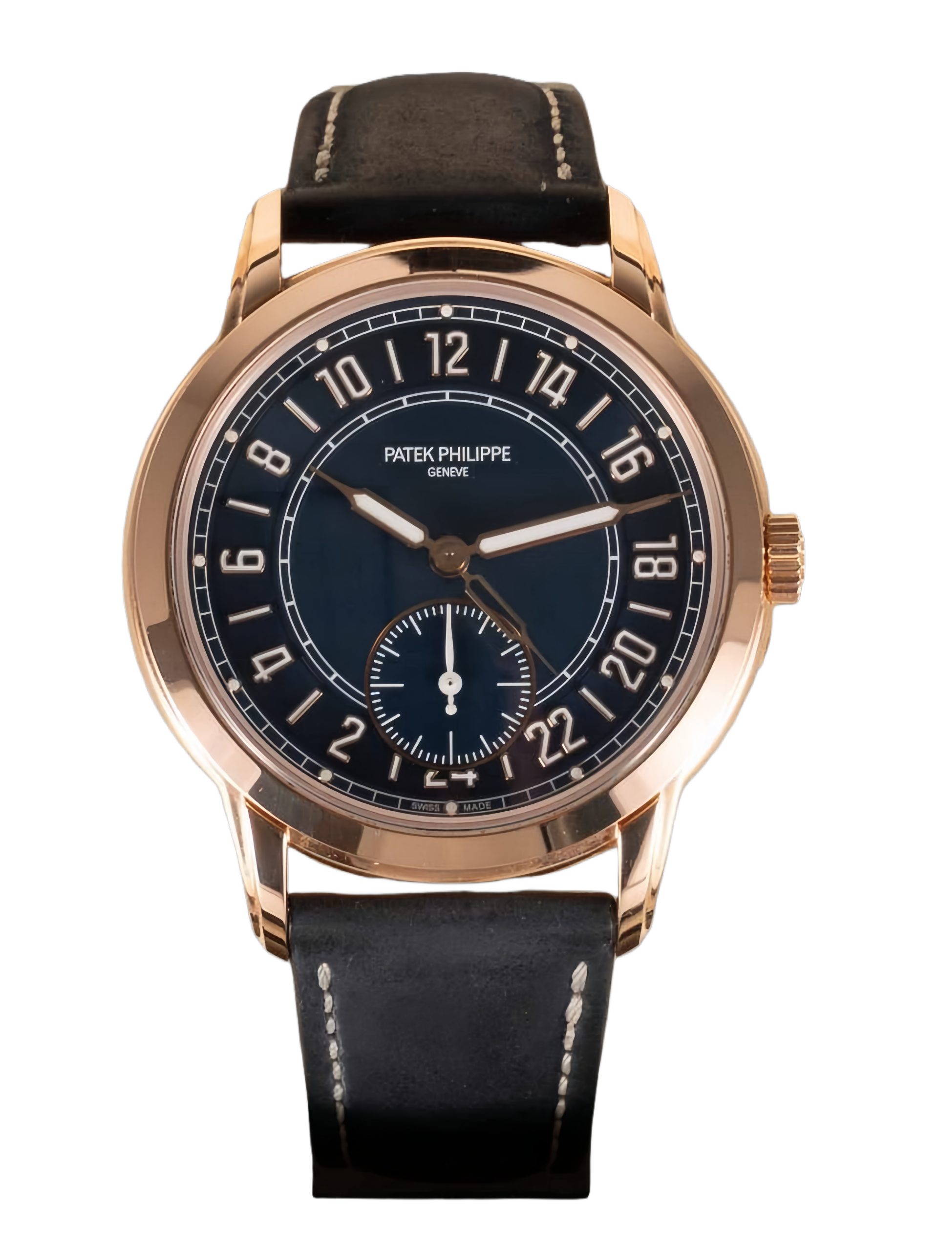 【Super Clone】Patek Philippe Complications Rose Gold Blue 5224R 001 42mm Replica