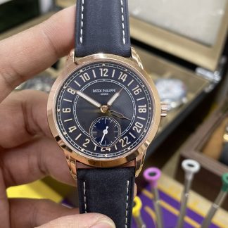 【Super Clone】Patek Philippe Complications Rose Gold Blue 5224R 001 42mm Replica