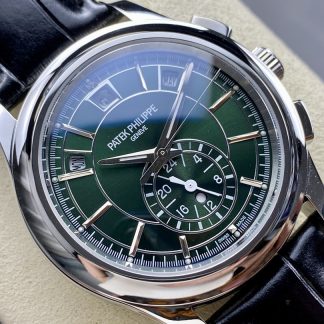 【Super Clone】Patek Phillippe Complications Platinum Limited Edition Annual Calendar 5905P 014