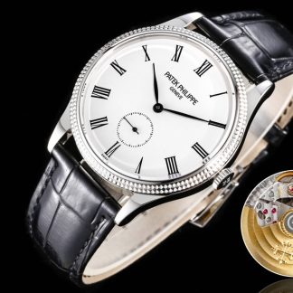 【Super Clone】Replica Patek Philippe Calatrava 5119G 001 39MM White Gold Watch