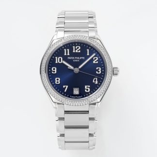 【Super Clone】Patek Philippe Twenty~4 Automatic Steel & Blue Dial 7300 1200A 001
