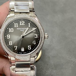【Super Clone】Patek Philippe Twenty~4 Automatic Steel & Black Dial 7300 1200A 010