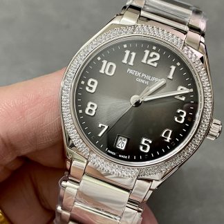 【Super Clone】Patek Philippe Twenty~4 Automatic Steel & Black Dial 7300 1200A 010