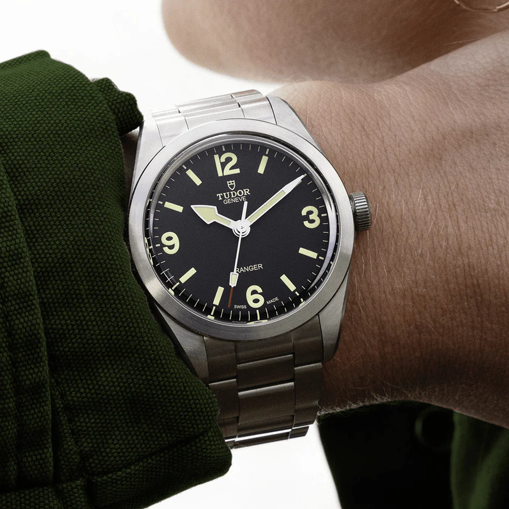 【Super Clone】TUDOR Ranger 39mm Steel Automatic Men's Bracelet Watch M79950-0001