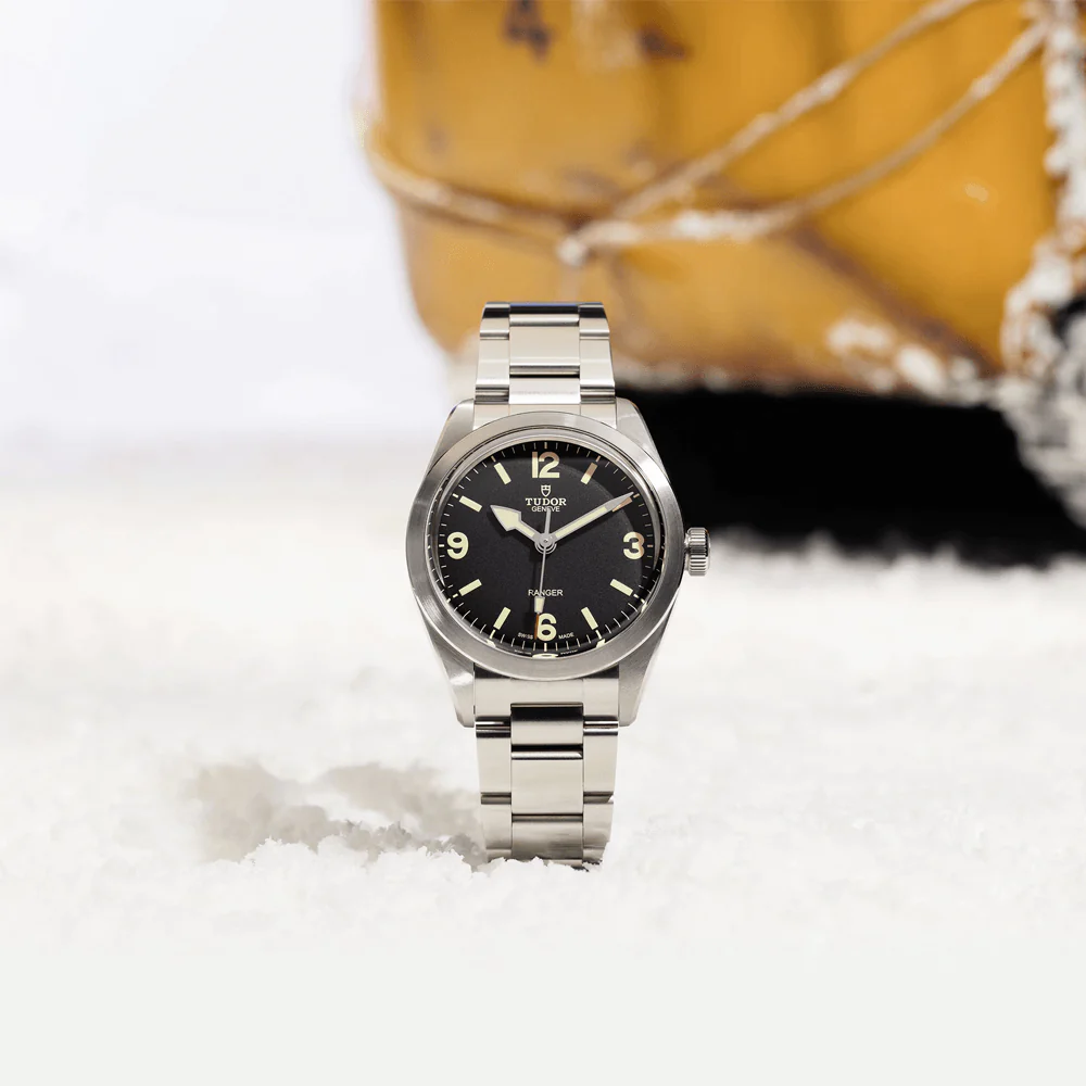【Super Clone】TUDOR Ranger 39mm Steel Automatic Men's Bracelet Watch M79950-0001