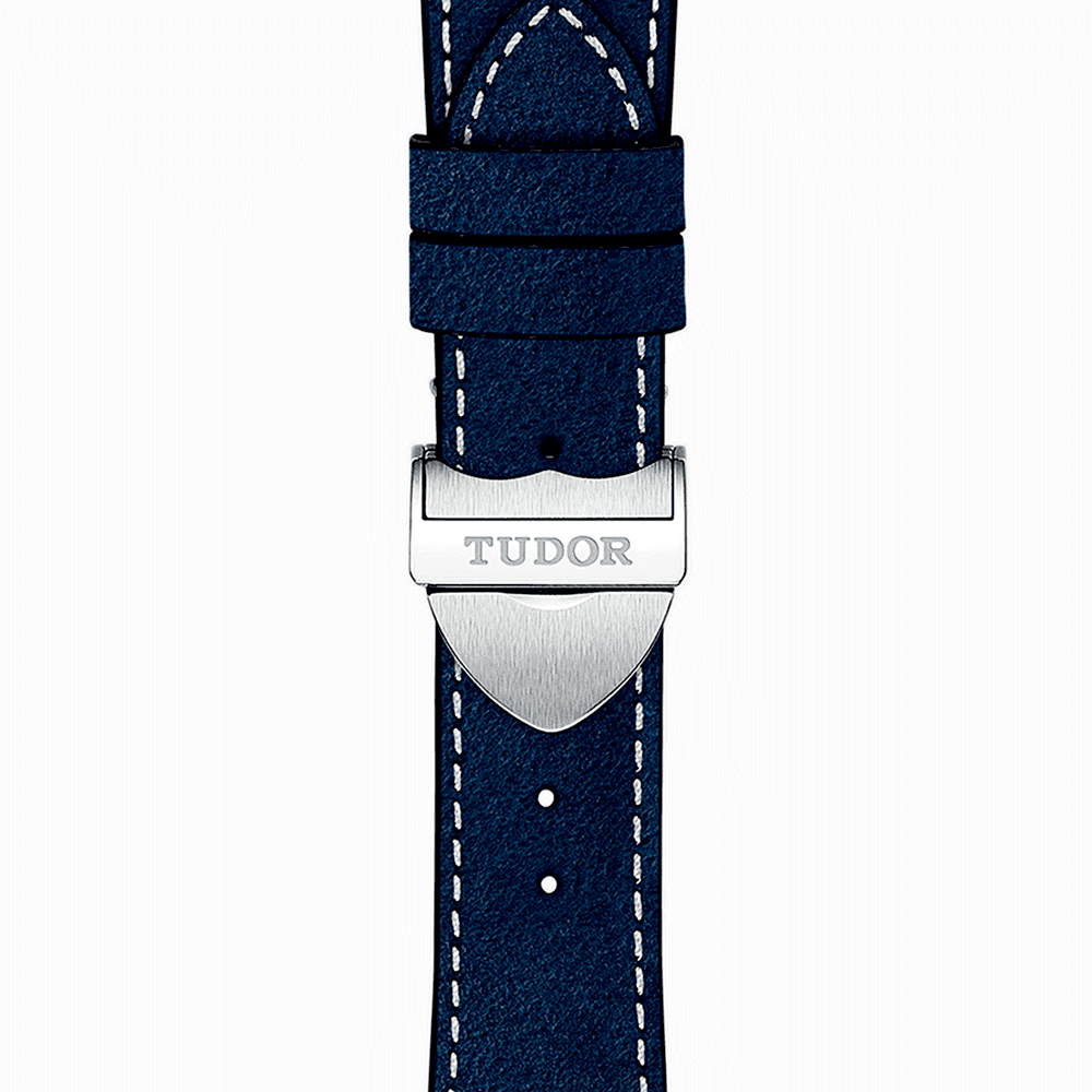 【Super Clone】TUDOR Black Bay 58 39mm Navy Blue Dial & Bezel Automatic Leather Strap Watch M79030B-0002