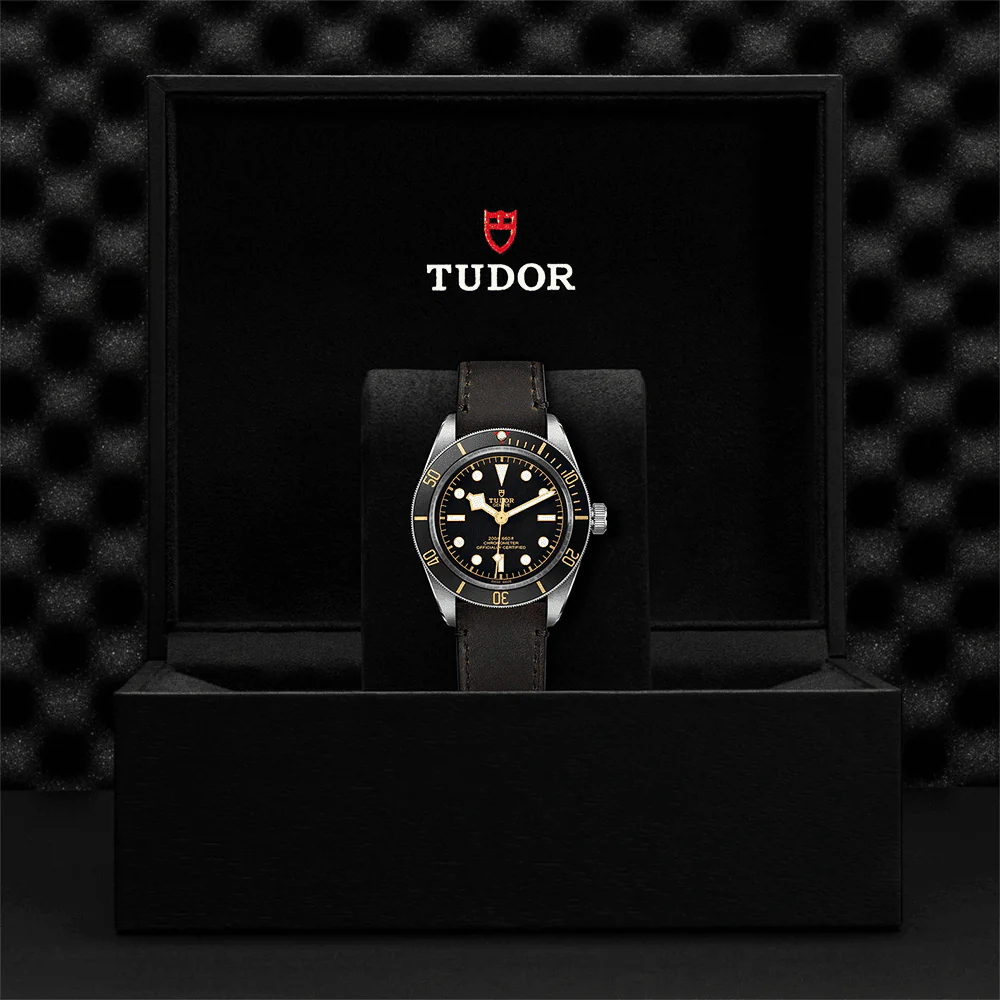 【Super Clone】TUDOR Black Bay 58 39mm Black Dial & Bezel Automatic Strap Watch M79030N-0002