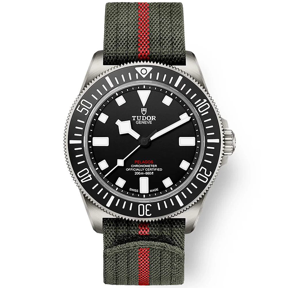 【Super Clone】TUDOR Pelagos FXD 42mm Black Dial Titanium Men's Automatic Watch M25717N-0001