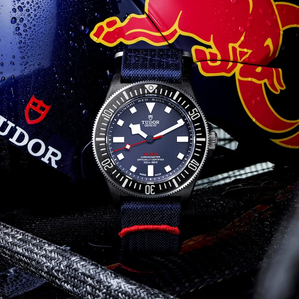 【Super Clone】TUDOR Pelagos FXD x Red Bull Alinghi Edition 42mm Men's Automatic Watch M25707KN-0001