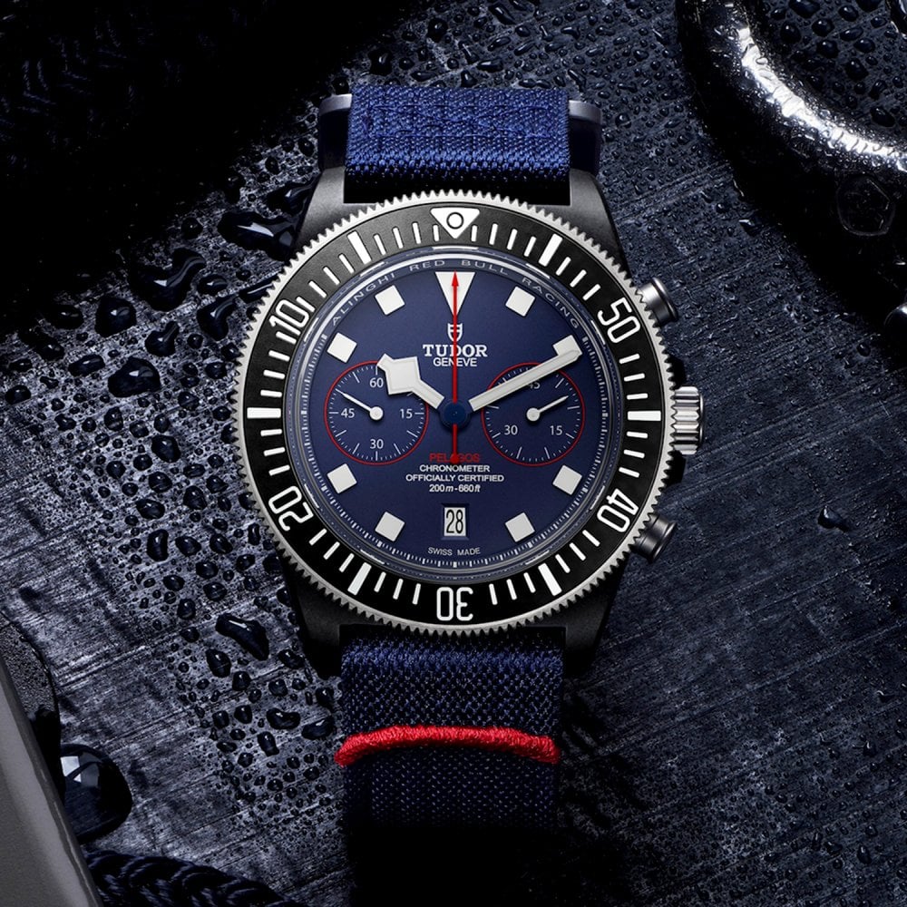 【Super Clone】TUDOR Pelagos FXD x Red Bull Alinghi Edition 42mm Men's Chronograph Watch M25807KN-0001