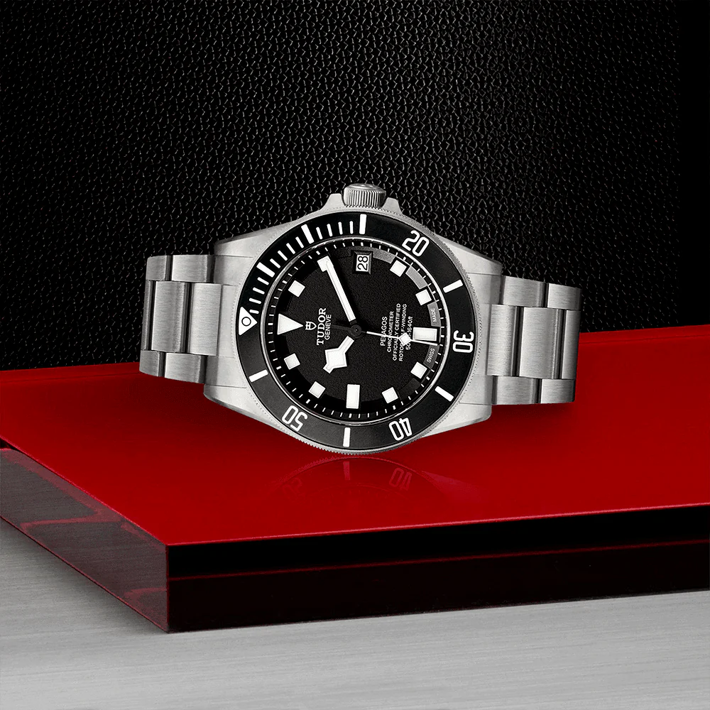 【Super Clone】TUDOR Pelagos 42mm Black Dial & Ceramic Bezel Men's Titanium Automatic Watch M25600TN-0001
