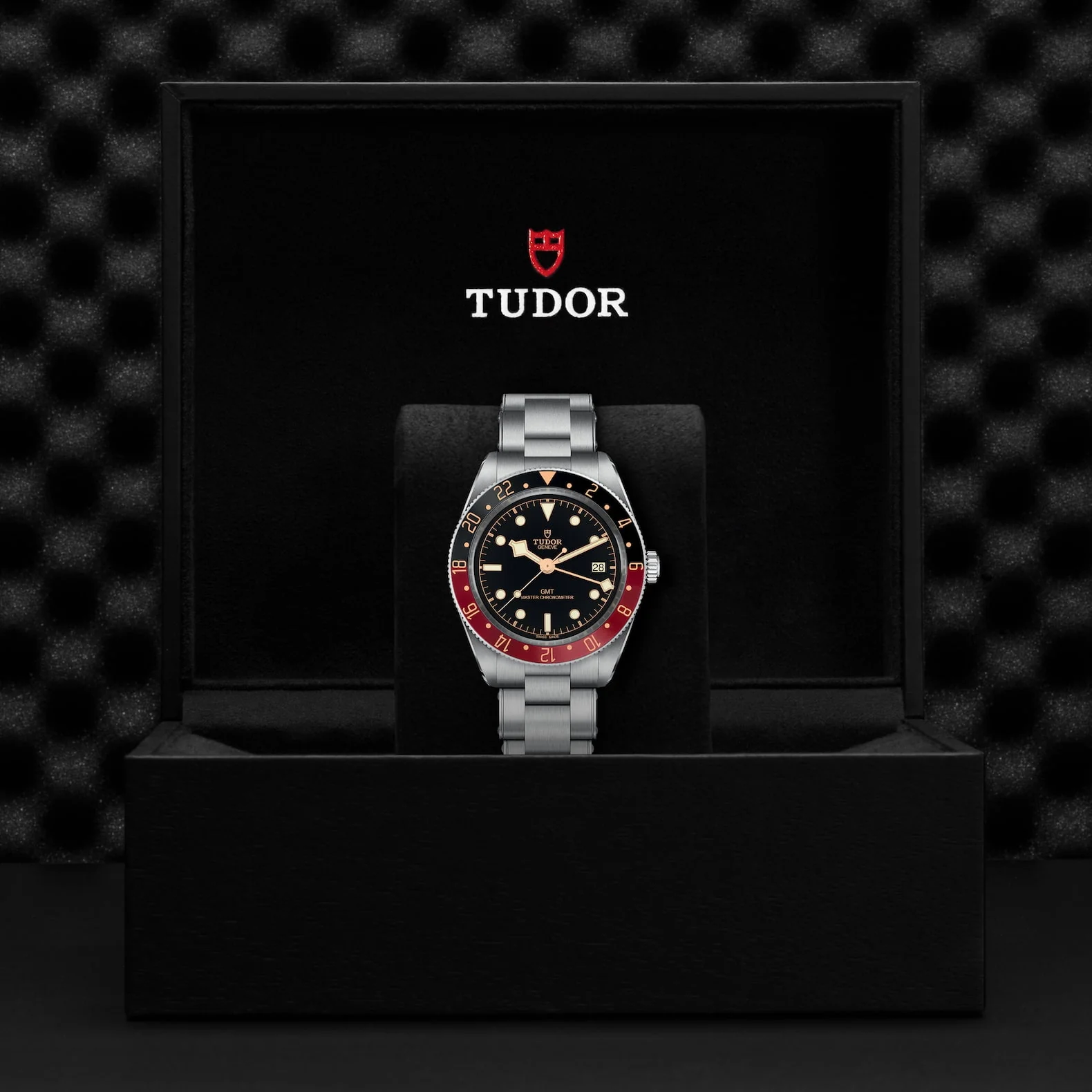 【Super Clone】TUDOR Black Bay 58 GMT 39mm Black/Red Bezel Automatic Bracelet Watch M7939G1A0NRU-0001