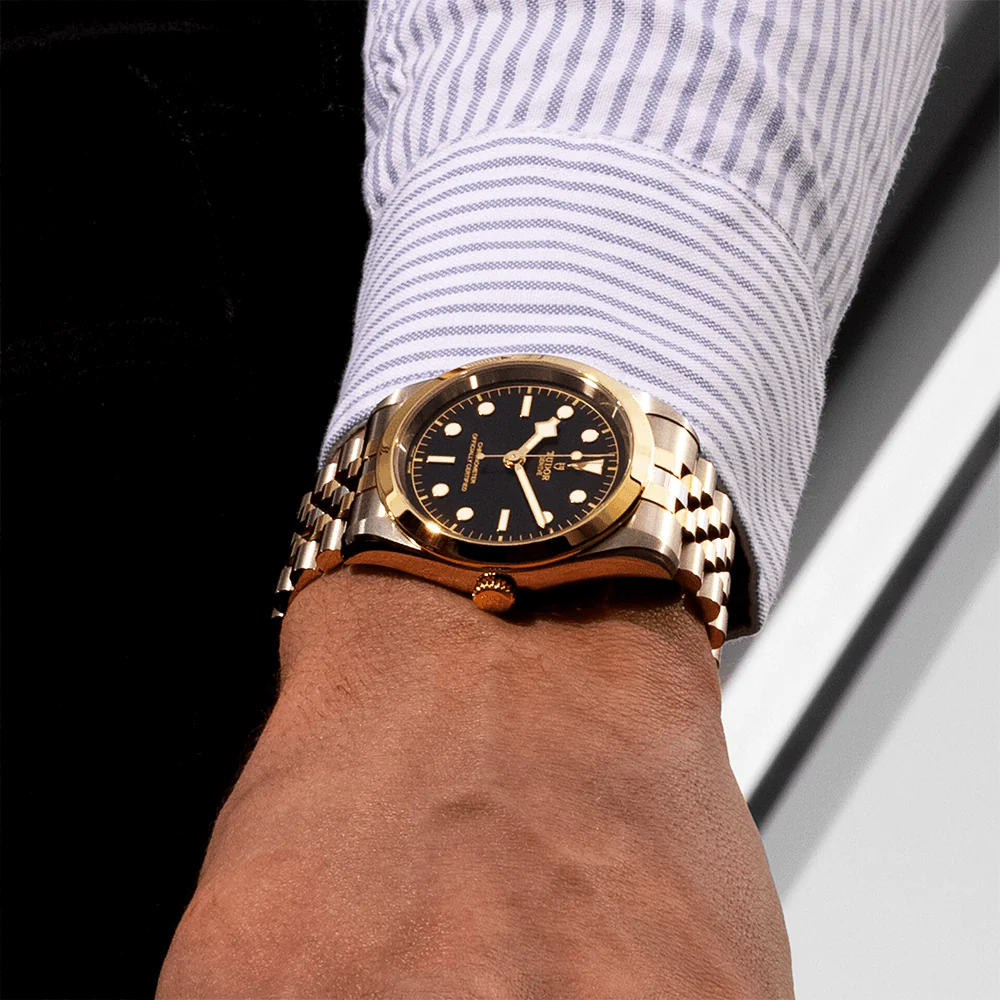 【Super Clone】TUDOR Black Bay 41mm S&G Black Dial Automatic Men's Bracelet Watch M79683-0001