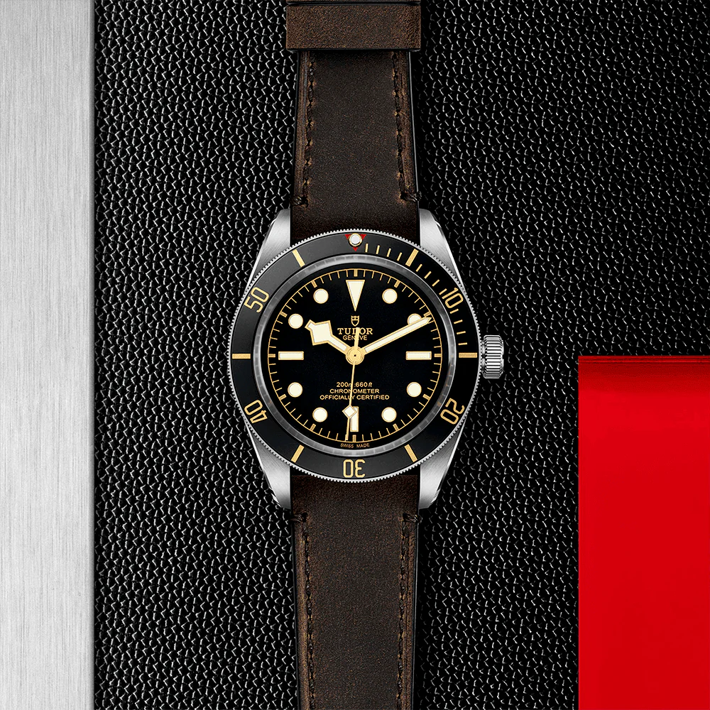 【Super Clone】TUDOR Black Bay 58 39mm Black Dial & Bezel Automatic Strap Watch M79030N-0002