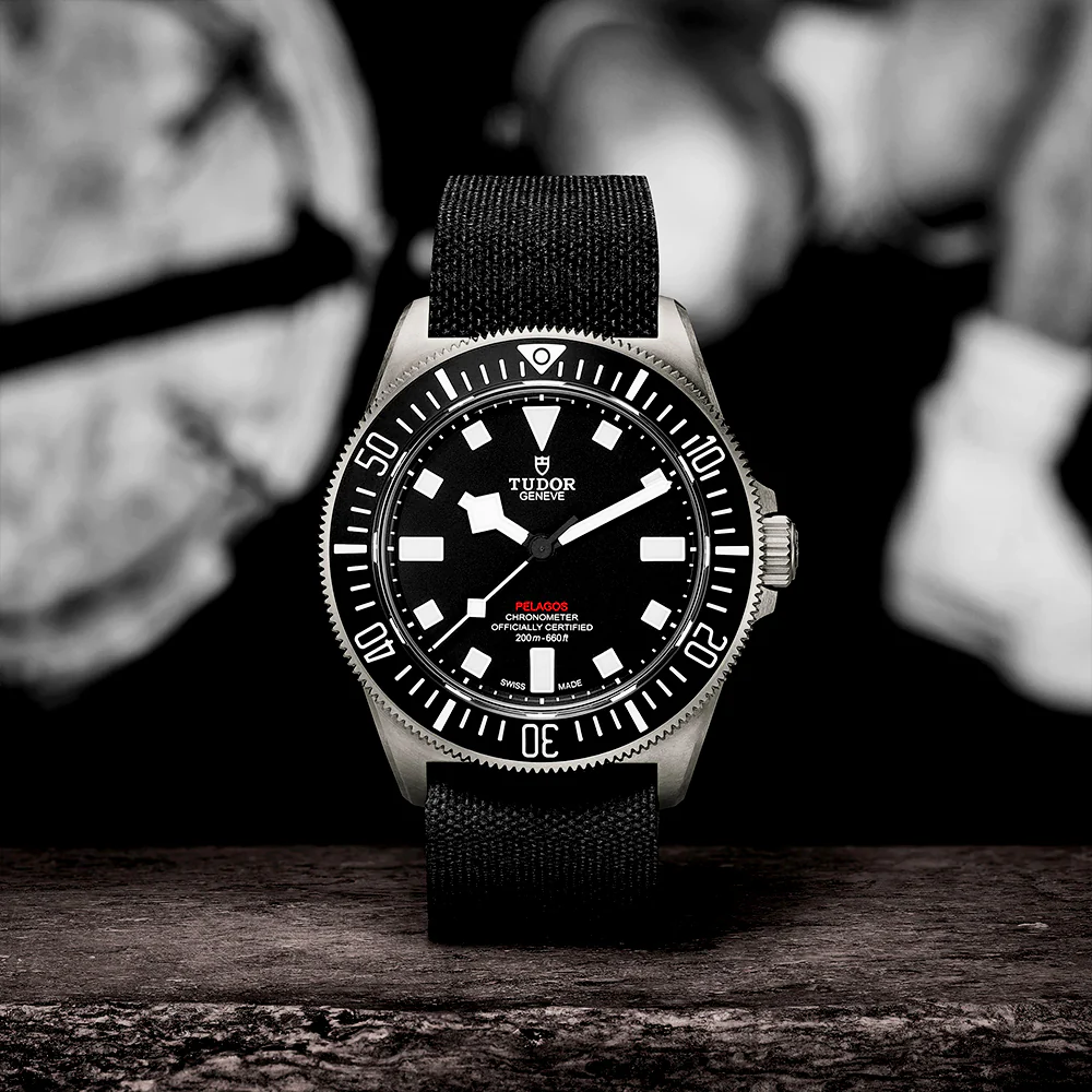 【Super Clone】TUDOR Pelagos FXD 42mm Black Dial Titanium Men's Automatic Watch M25717N-0001