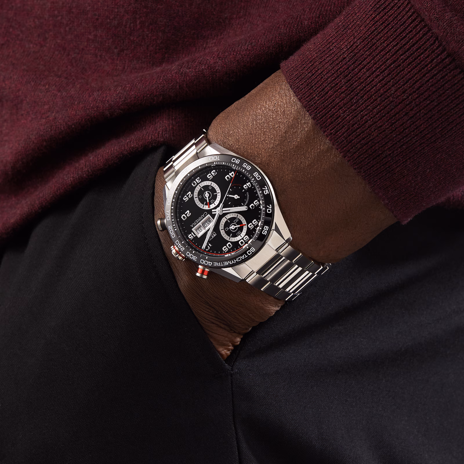 【Super Clone】TAG Heuer Carrera Chronograph Automatic 44mm CBN2A1AA.BA0643