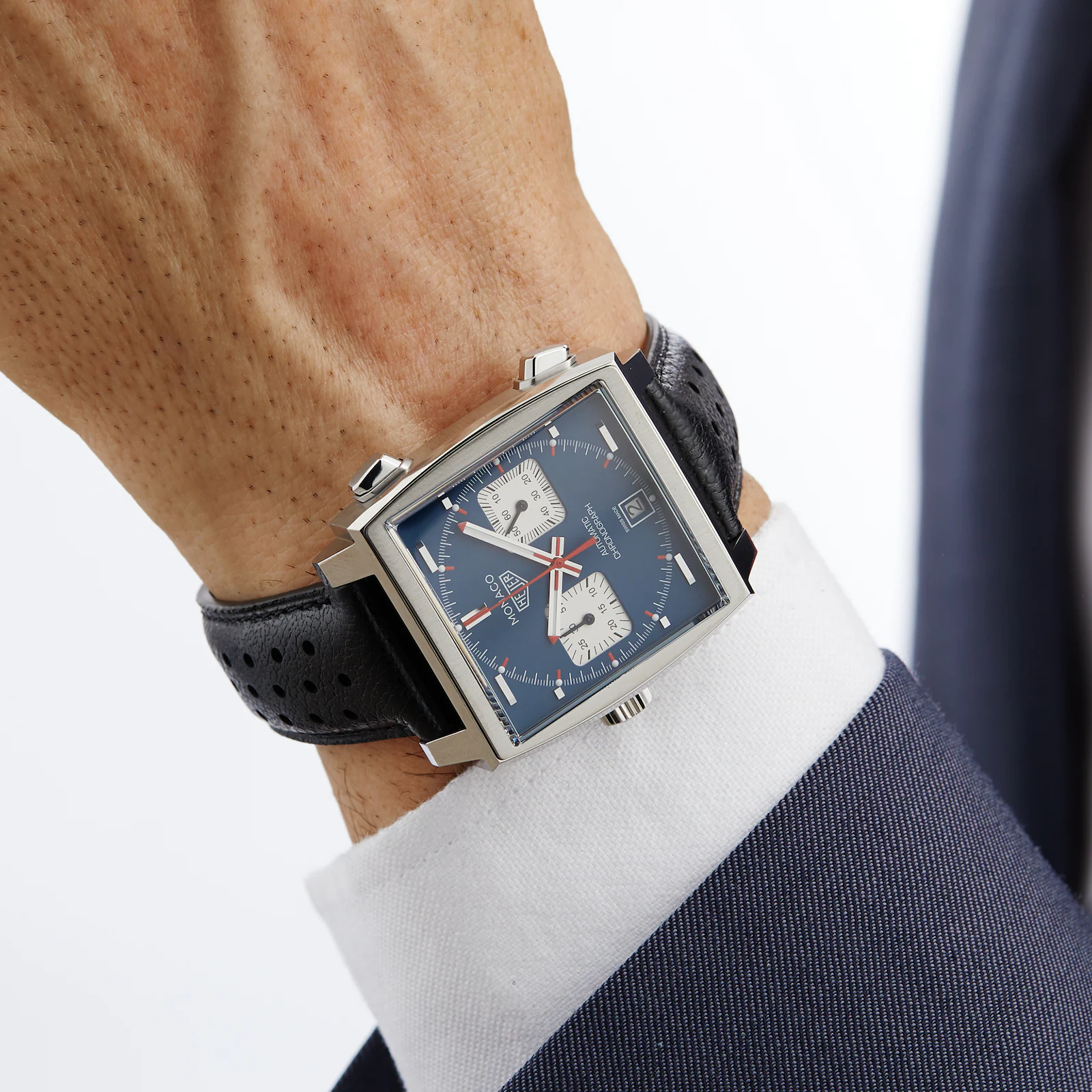 【Super Clone】TAG Heuer Vintage Monaco Automatic 39mm Mens Watch CAW211P.FC6356