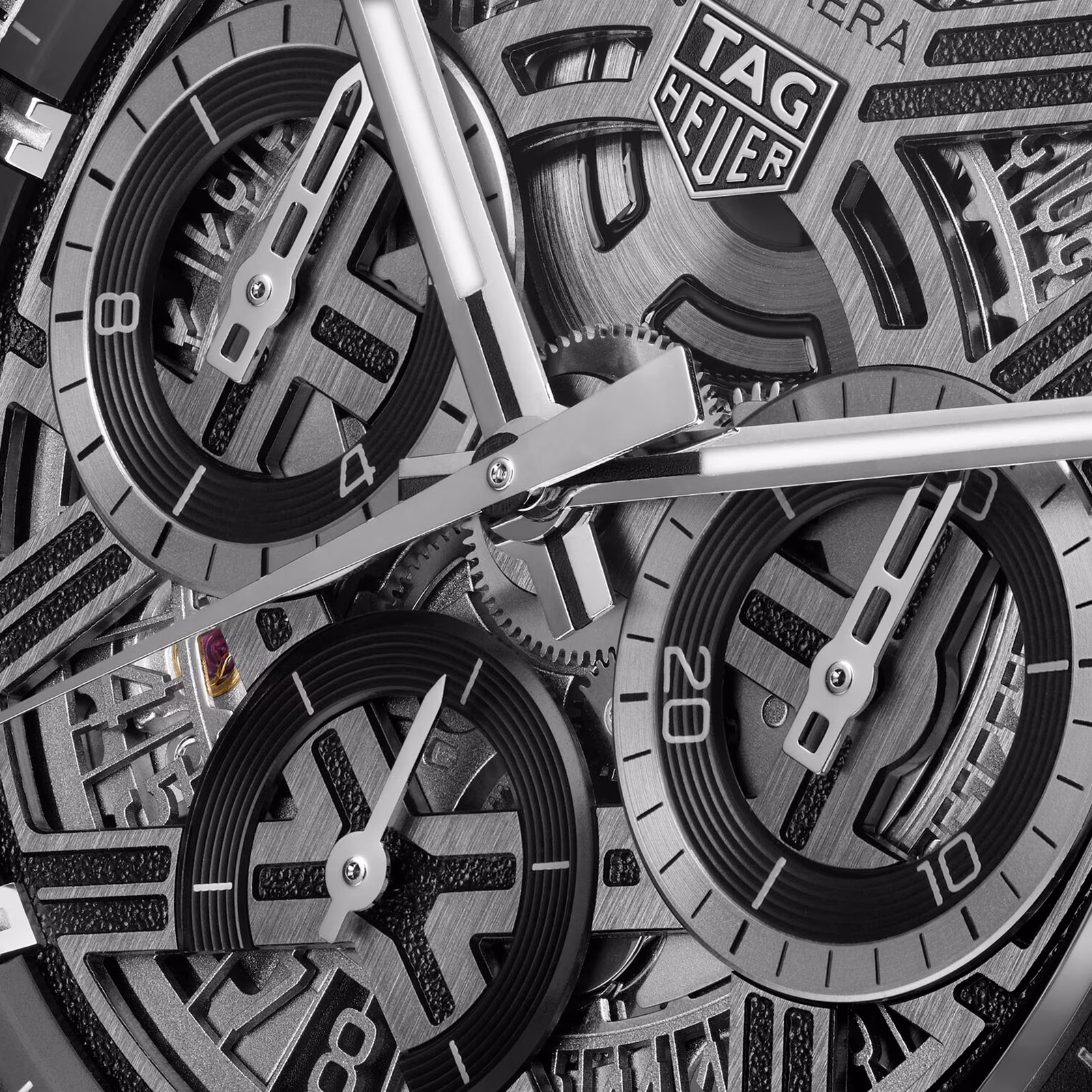【Super Clone】TAG Heuer Carrera Chronograph Extreme Sport 44mm Mens Watch Black CBU2080.FT6272