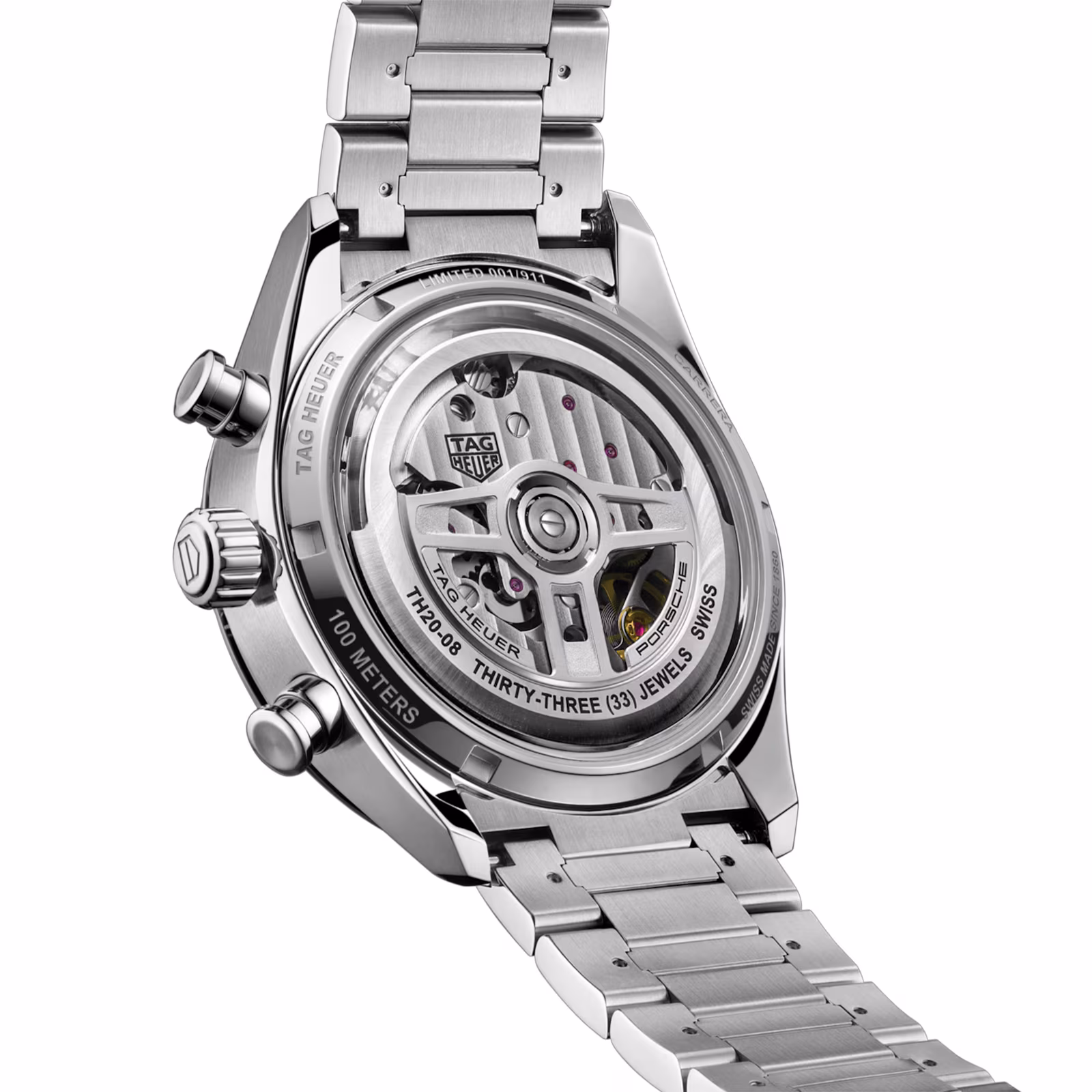 【Super Clone】TAG Heuer Carrera Chronosprint X Porsche Rallye 42mm Mens Watch CBS2015.EB0381