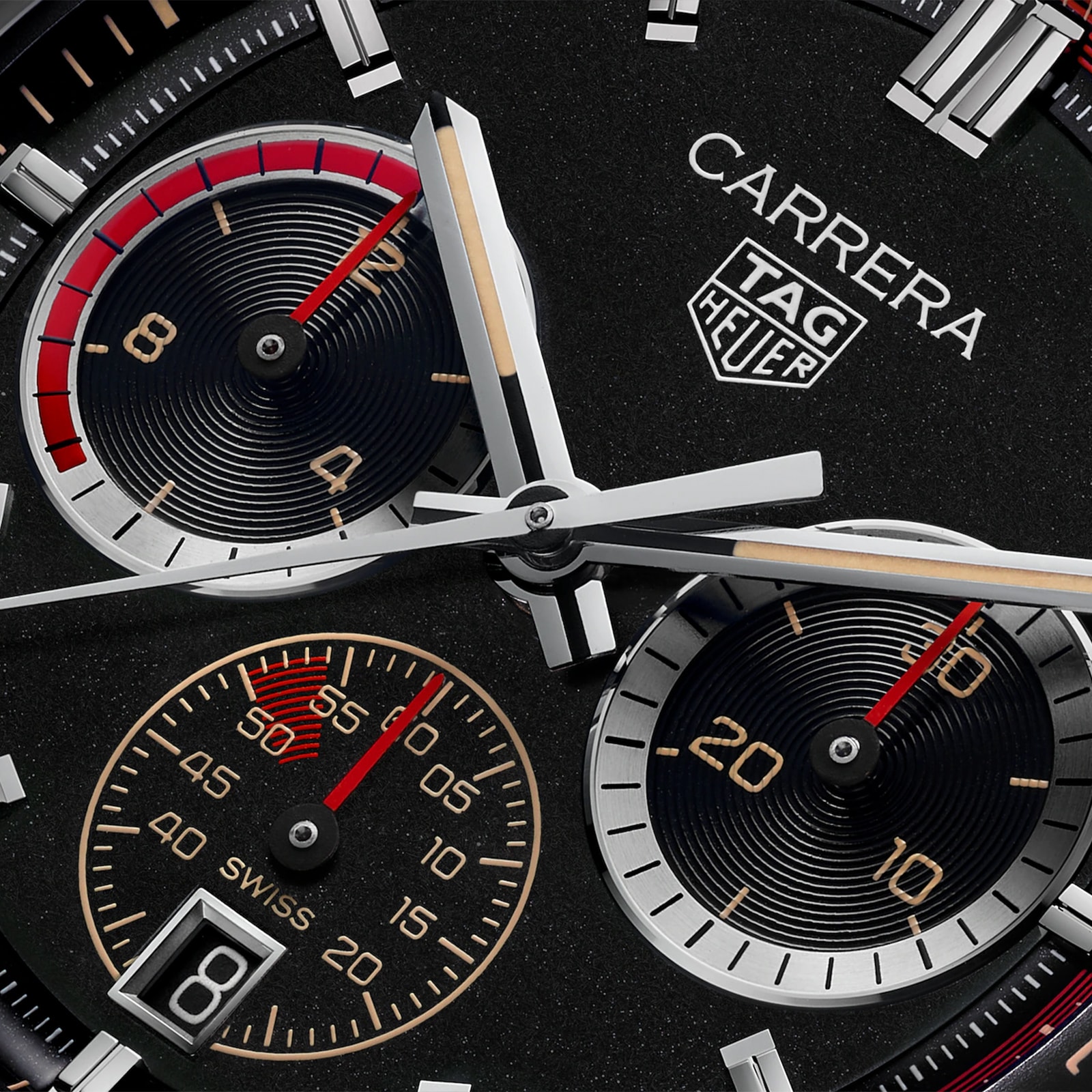 【Super Clone】TAG Heuer Carrera Chronosprint X Porsche Rallye 42mm Mens Watch CBS2015.EB0381