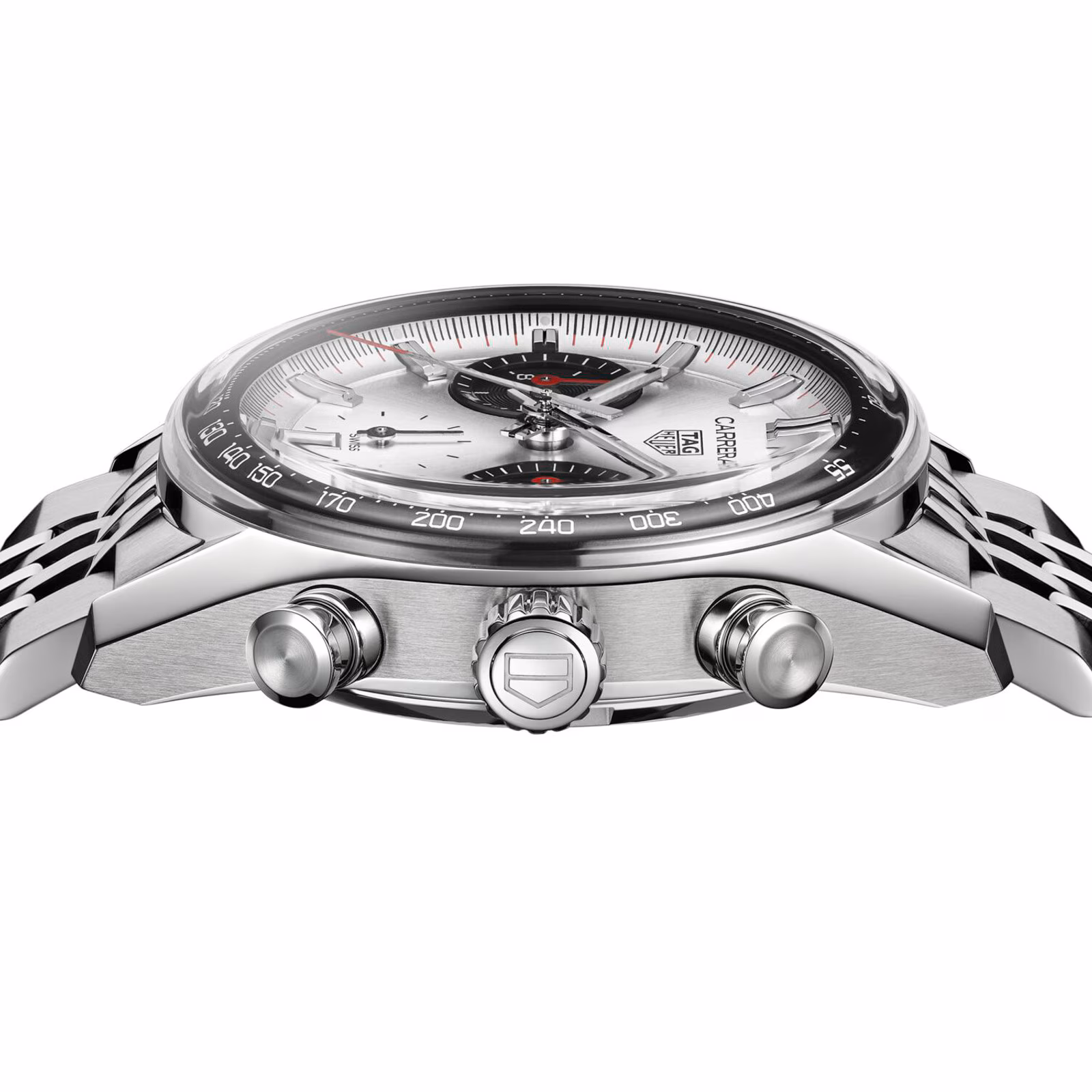 【Super Clone】TAG Heuer Carrera Chronograph 39mm Mens Watch Silver CBS2216.BA0048