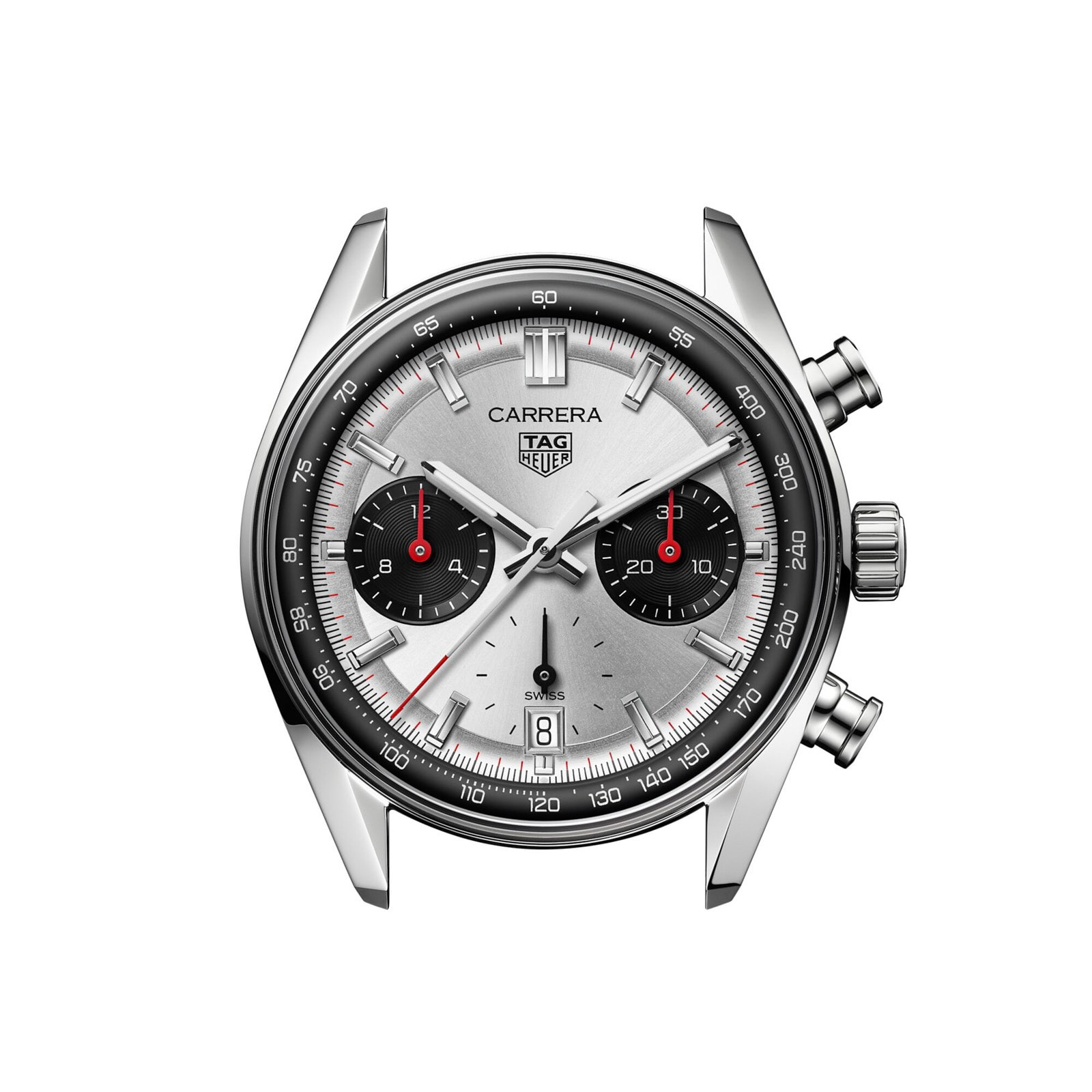 【Super Clone】TAG Heuer Carrera Chronograph 39mm Mens Watch Silver CBS2216.BA0048