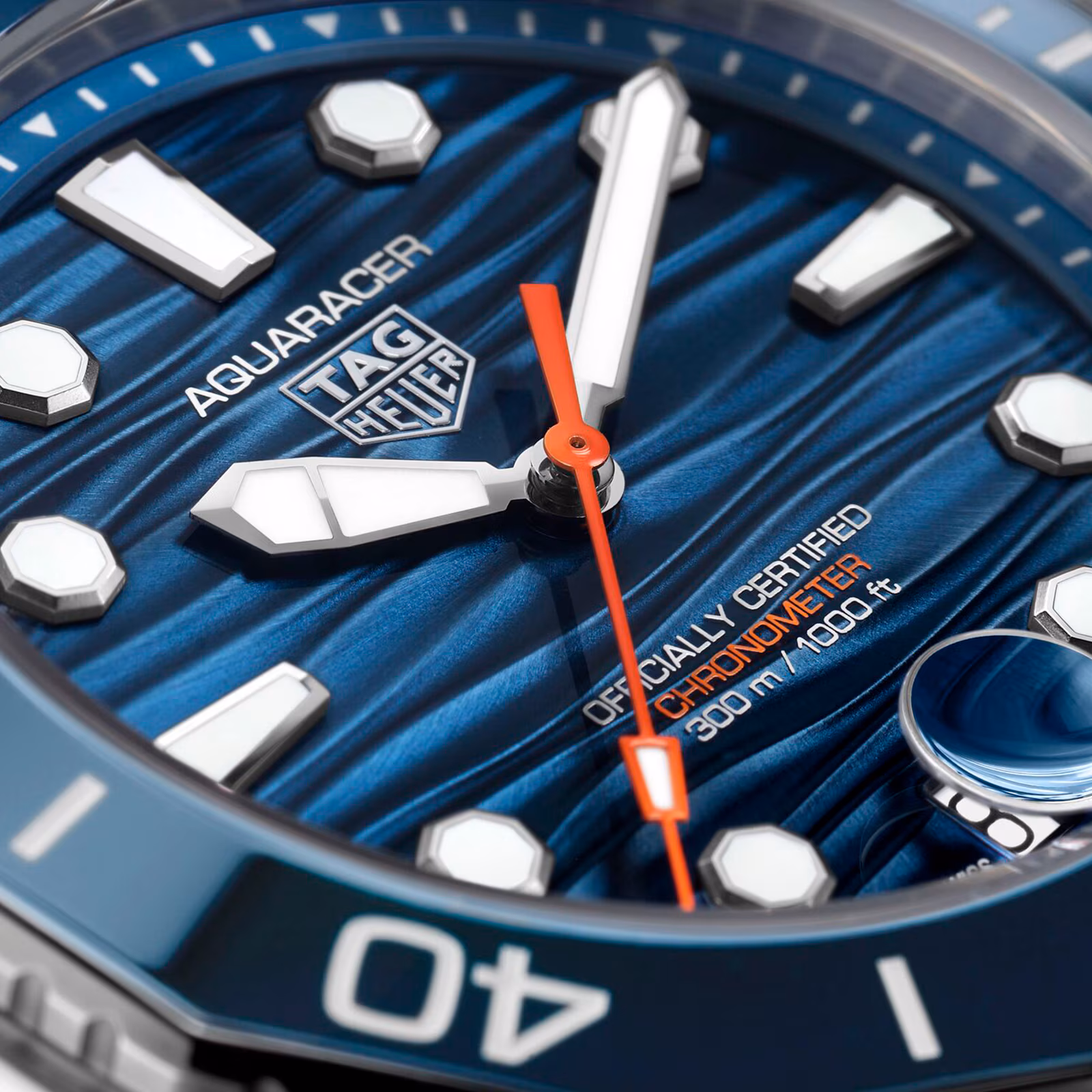 【Super Clone】TAG Heuer Aquaracer Professional 300 Date 42mm Mens Watch Blue WBP5111.BA0013