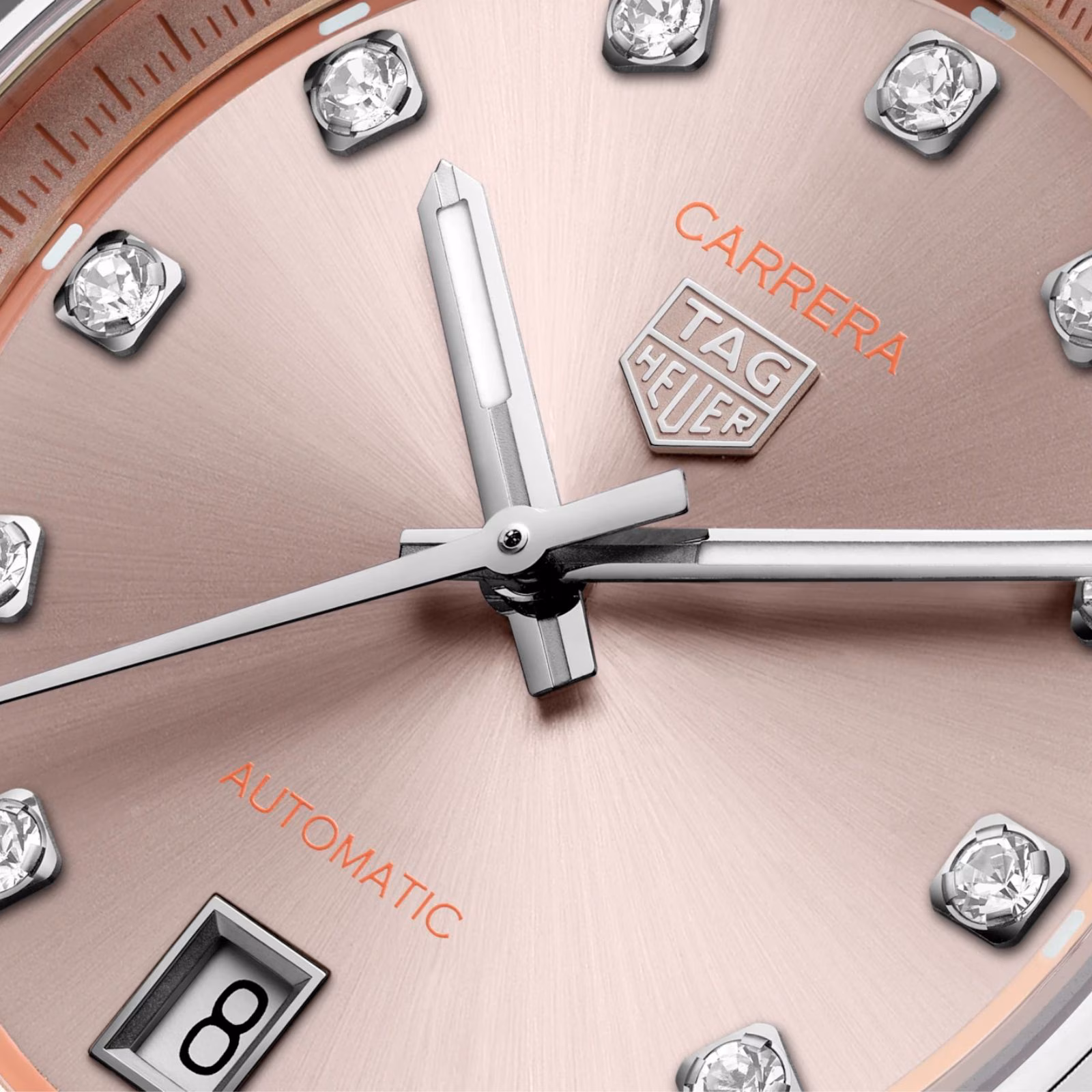 【Super Clone】TAG Heuer Carrera Date 36mm Ladies Watch Diamond Dot WBN231D.BA0001