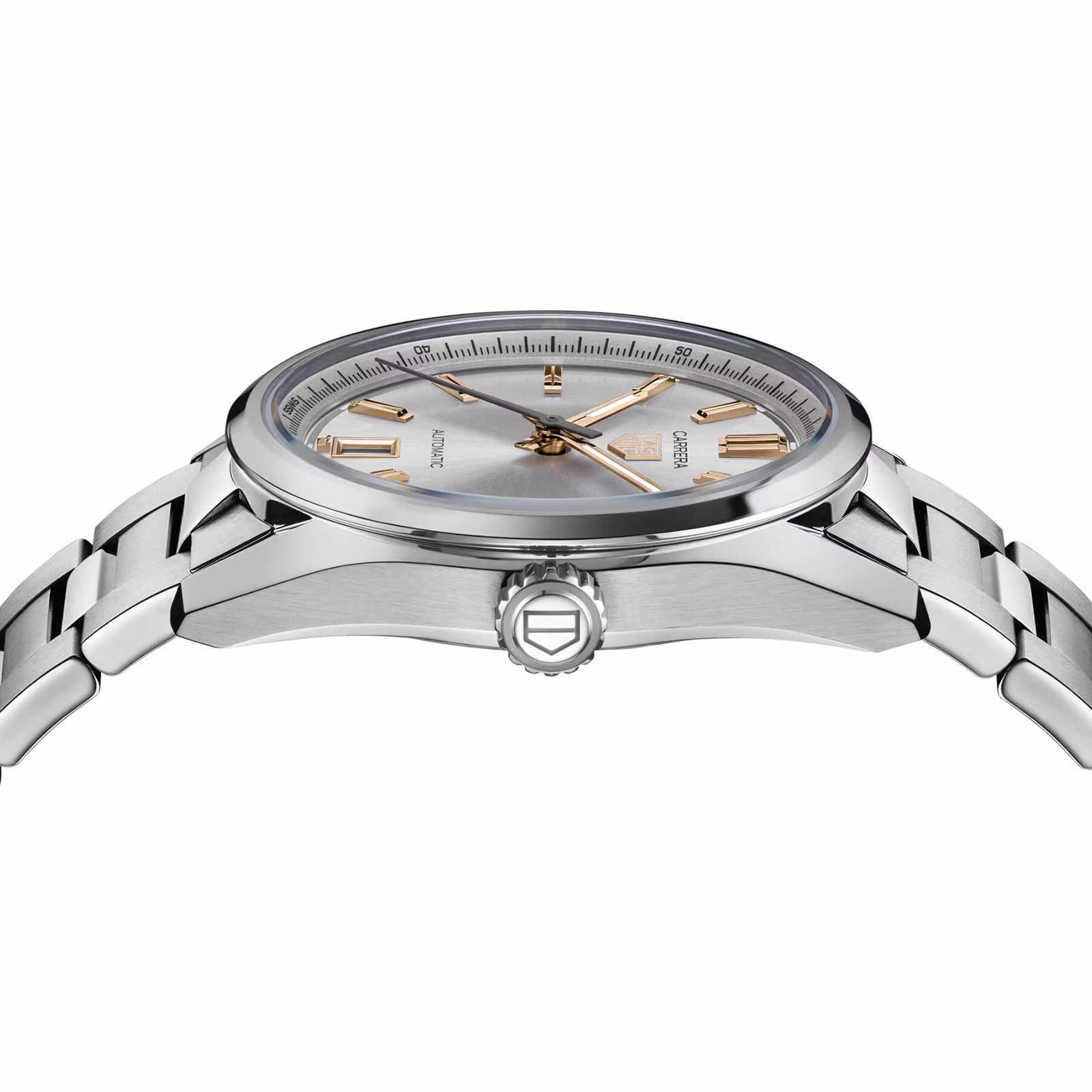【Super Clone】TAG Heuer Carrera Date 36mm Unisex Watch Silver WBN2310.BA0001