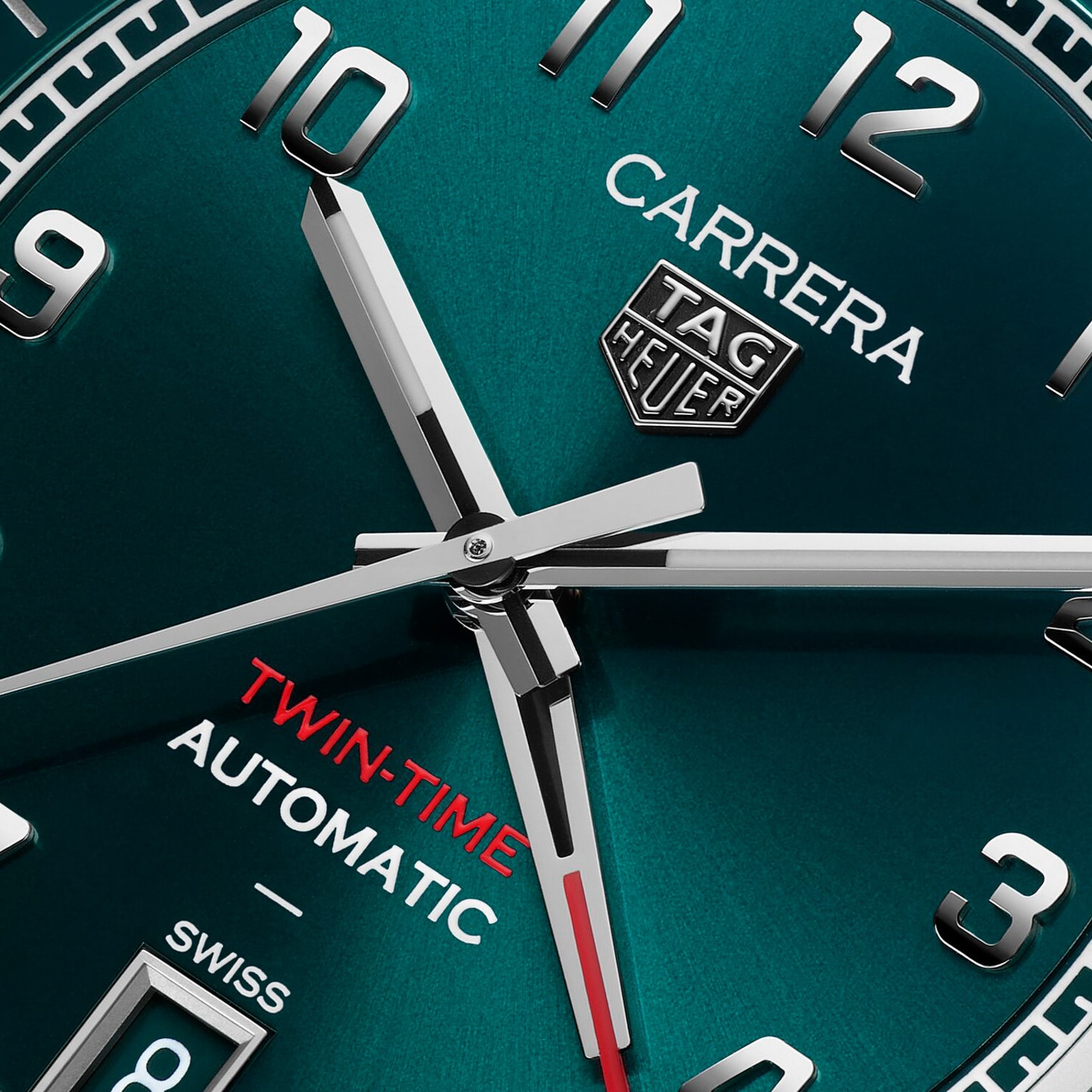 【Super Clone】TAG Heuer Carrera Date 41mm Mens Watch Green WDA2114.BA0043