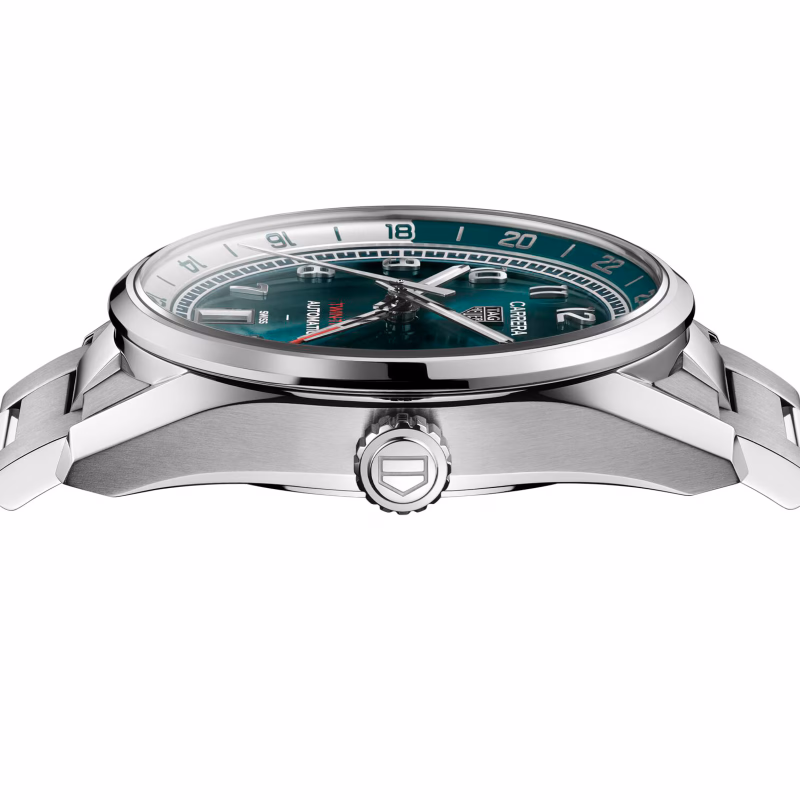 【Super Clone】TAG Heuer Carrera Date 41mm Mens Watch Green WDA2114.BA0043
