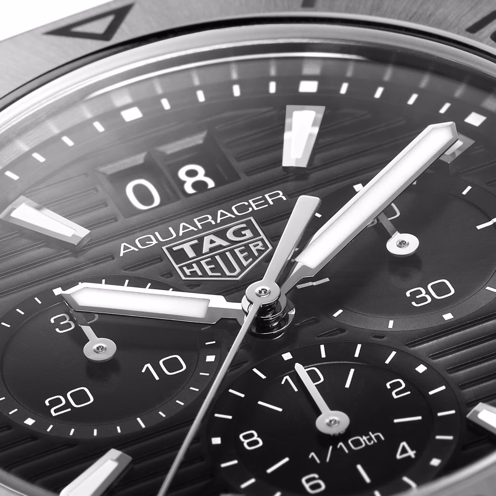 【Super Clone】TAG Heuer Aquaracer Chronograph 40mm Mens Watch Black CBP1110.BA0627