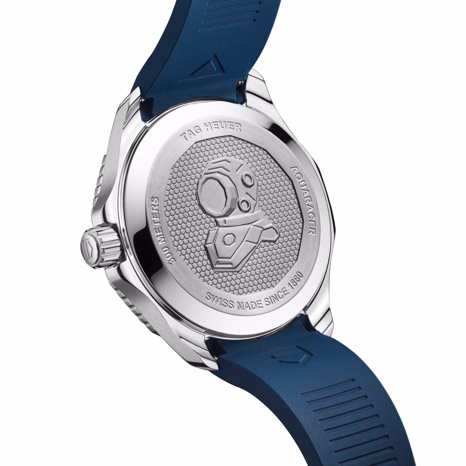 【Super Clone】TAG Heuer Aquaracer Professional 300 GMT 42mm Mens Watch Blue Rubber WBP5114.FT6259