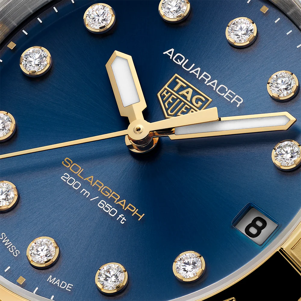 【Super Clone】TAG Heuer Aquaracer Professional 200 Solargraph  Solar Quartz 34mm WBP1323.BB0004