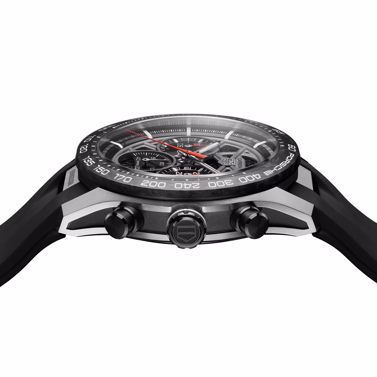 【Super Clone】TAG Heuer Carrera Porsche Limited Edition 44mm Mens Watch Skeleton CBU2010.FT6267