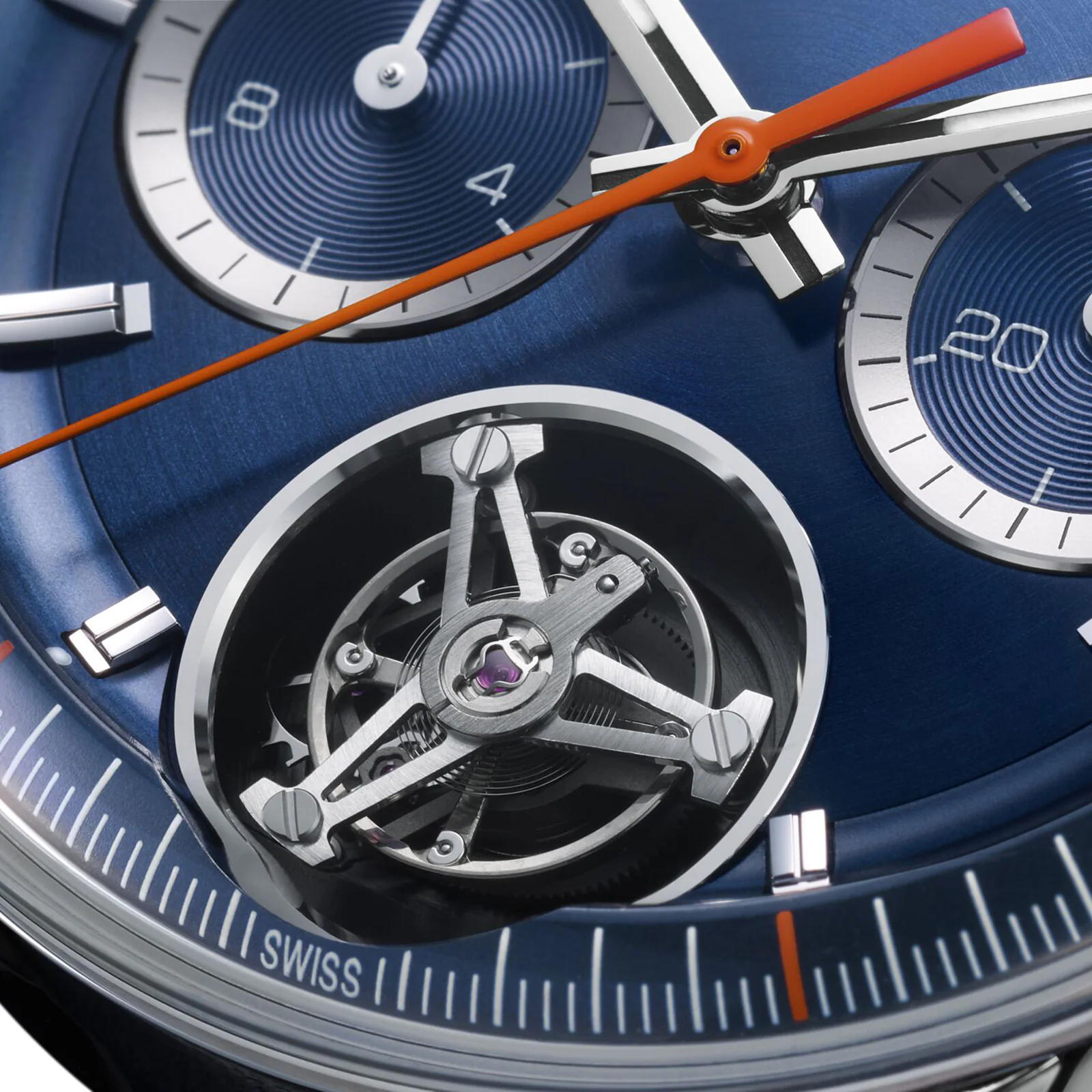 【Super Clone】TAG Heuer Carrera Chronograph Tourbillon 42mm Mens Watch CBS5010.FC6543