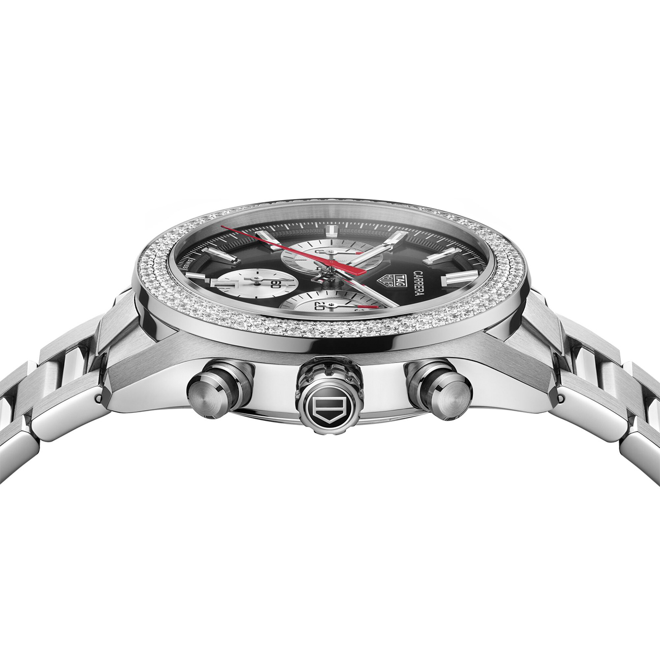 【Super Clone】TAG Heuer Carrera Chronograph  Automatic 44mm Steel CBN2A12.BA0643