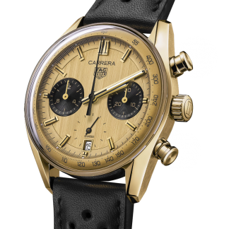 【Super Clone】TAG Heuer Carrera Chronograph Automatic 39mm Gold 3N CBS2240.FC8319