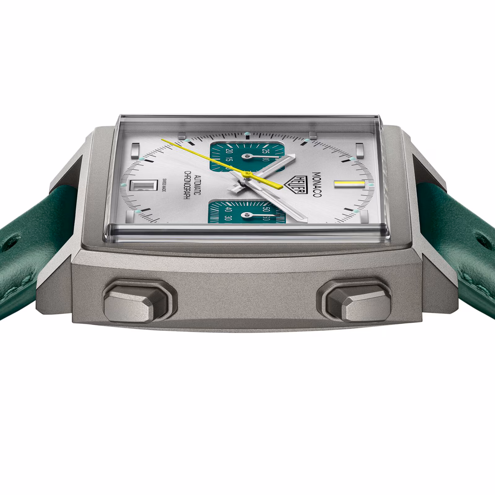 【Super Clone】TAG Heuer Monaco Chronograph Racing Green 39mm Mens Watch CAW218E.FC6565