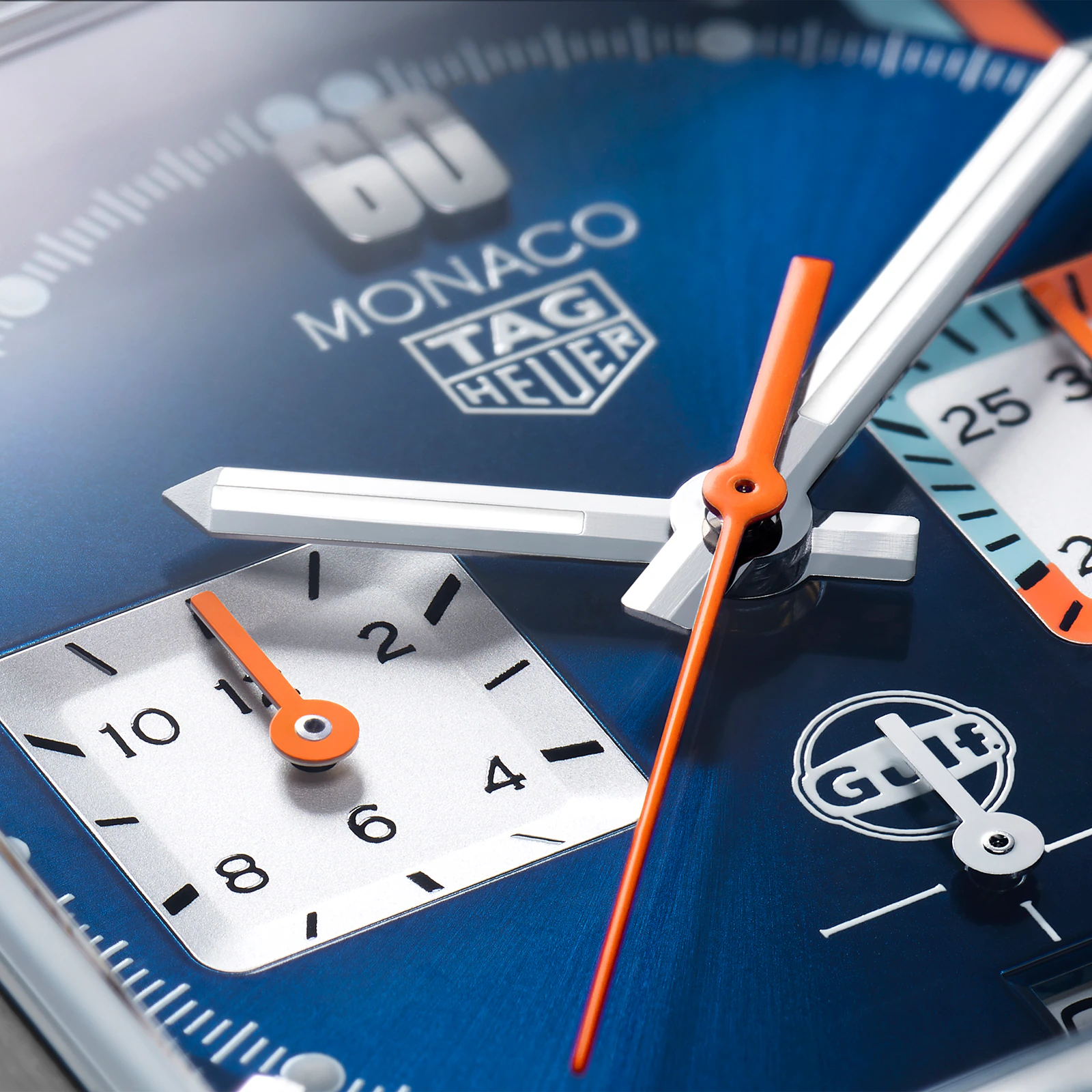 【Super Clone】TAG Heuer Monaco Gulf Special Edition 39mm Mens Watch CBL2115.FC6494
