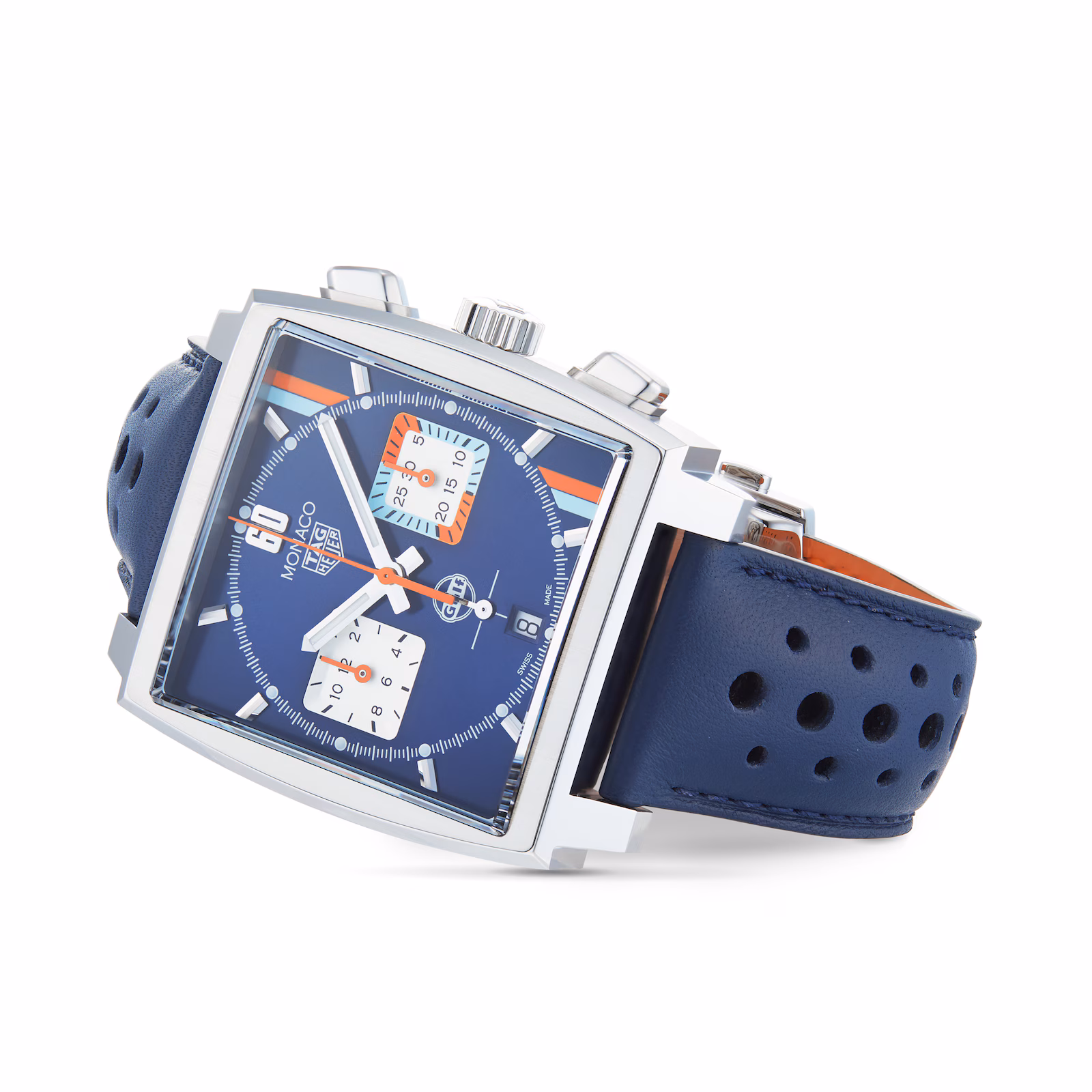 【Super Clone】TAG Heuer Monaco Gulf Special Edition 39mm Mens Watch CBL2115.FC6494