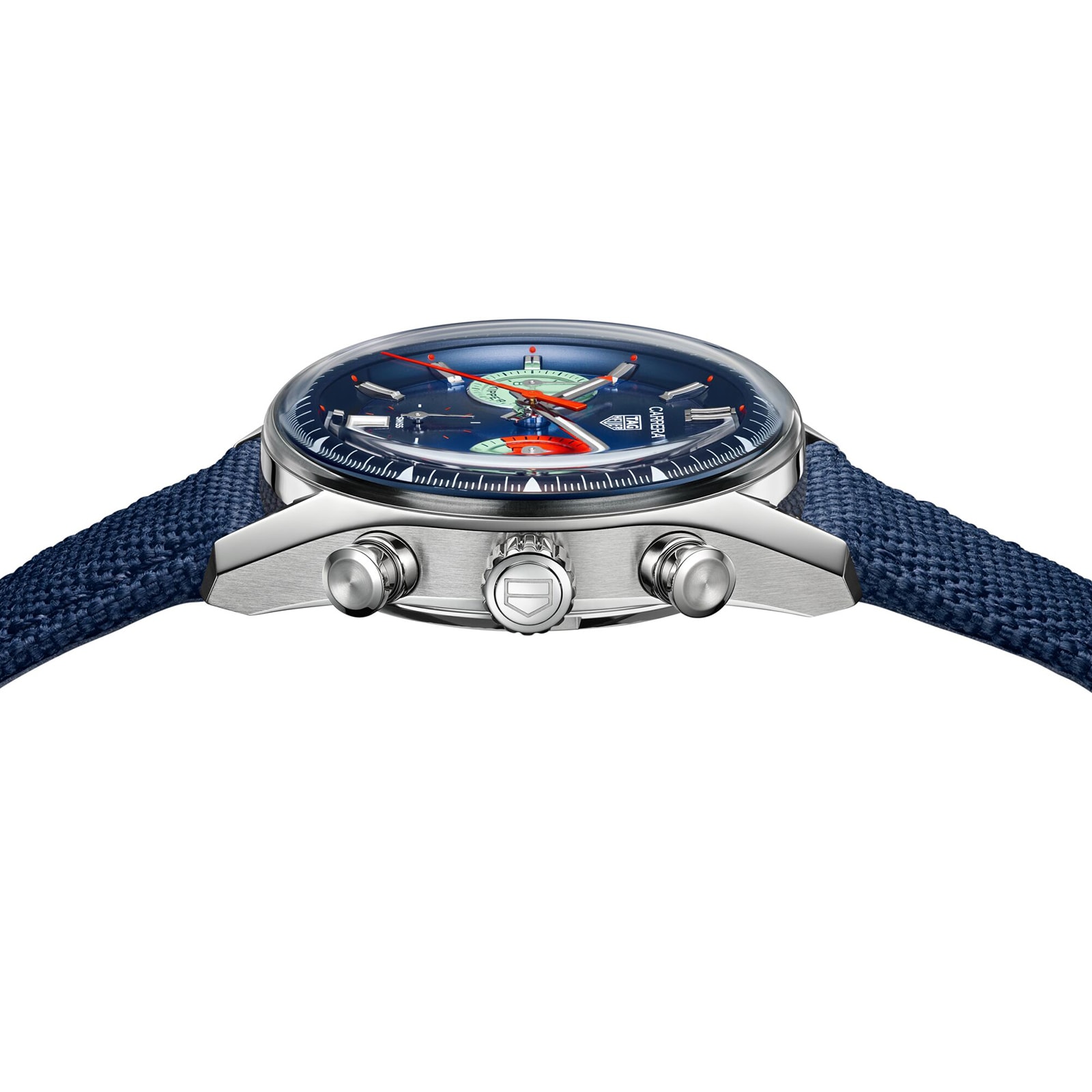 【Super Clone】TAG Heuer Carrera Chronograph Skipper 39mm Mens Watch Blue CBS2213.FN6002