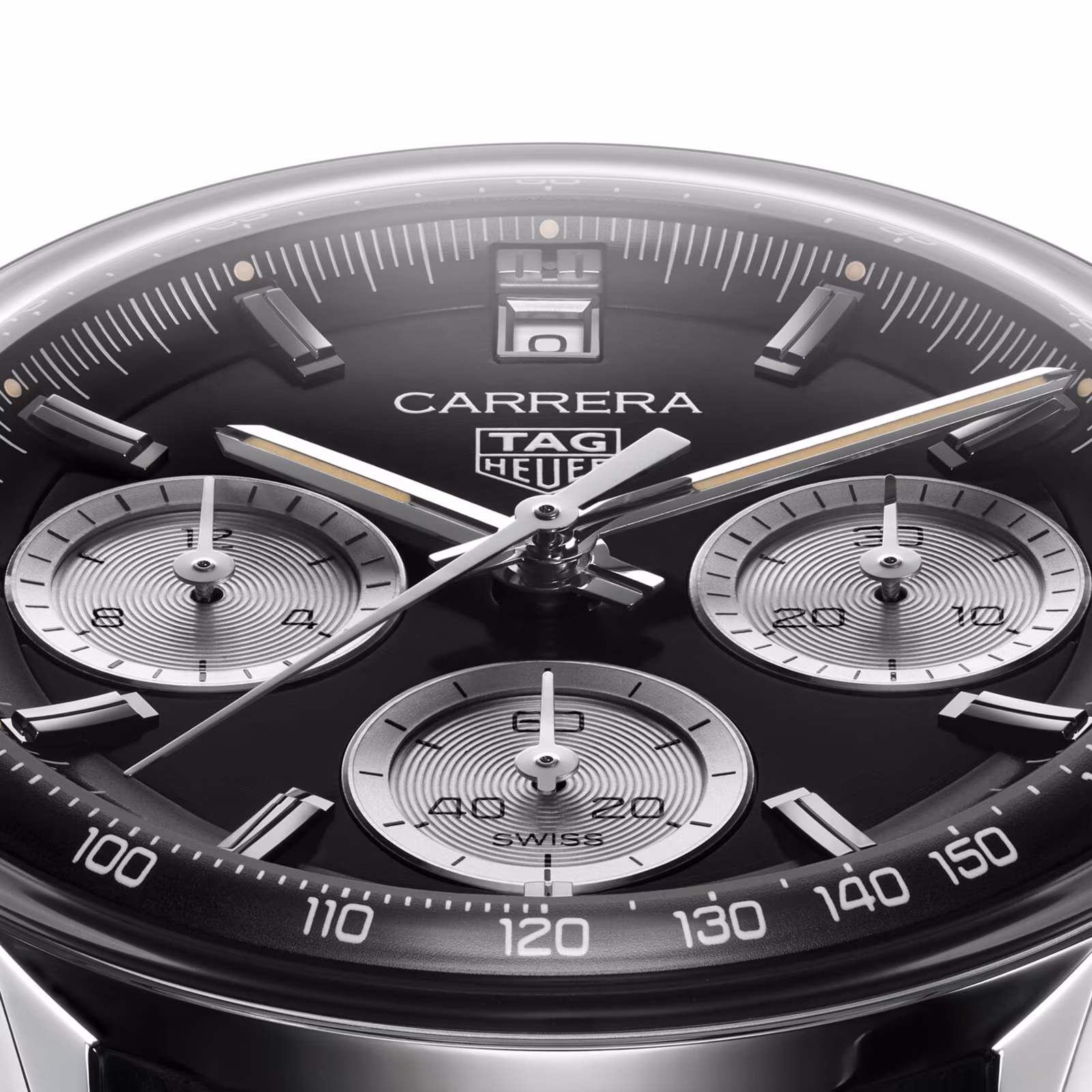 【Super Clone】TAG Heuer Carrera Chronograph 39mm Mens Watch Black CBS2210.FC6534