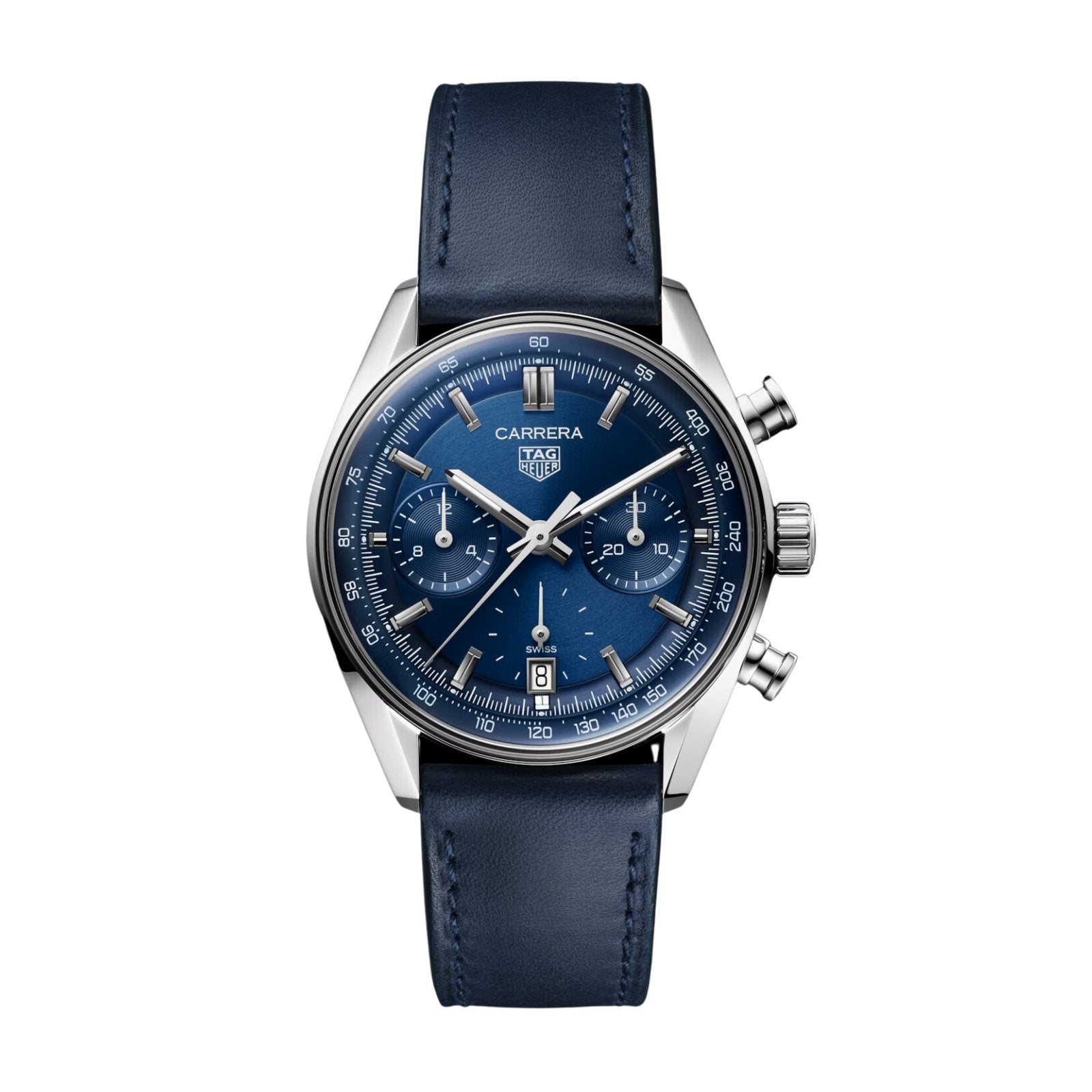 【Super Clone】TAG Heuer Carrera Chronograph 39mm Mens Watch Blue CBS2212.FC6535